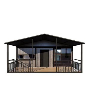 Casa Container Pieghevole Portatile <span class=keywords><strong>per</strong></span> Vendita, Casa Prefabbricata Moderna di Lusso, Casa Container Pieghevole da 40 Piedi - Product Image 1