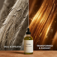 Sérum de croissance capillaire à l'huile de romarin et à la biotine - Traitement fortifiant du cuir chevelu avec parfum personnalisé unisexe pour tous les âges