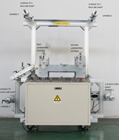 Machine de laminage multicouche PVB automatique à moteur haute efficacité avec une vitesse de 100 m/min