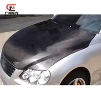Capot en fibre de carbone pour Toyota Mark X GRX120 2005-2009, kit de carrosserie de remplacement