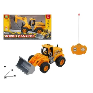 RC Construction Site Vehicles 29cm <b>Remote</b> <b>Control</b> <b>Toy</b> Truck For Kids Play - Product Image 1