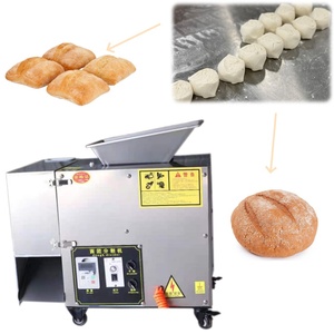 Acier inoxydable 	 Machine à découper la pâte ou machine à trancher pour boulangerie 	 Diviseur de pâte automatique pour hamburgers 	 Machine à arrondir la pâte - Product Image 1