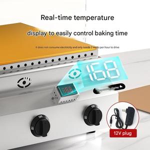 Machine à gaufres en forme de crocodile pour café, <span class=keywords><strong>restaurant</strong></span>, pâtisserie, usage commercial - Product Image 4
