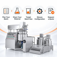 Mélangeur émulsifiant industriel Imberson 500L pour usine cosmétique, homogénéisateur à cisaillement élevé
