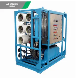 Peralatan pengolahan air osmosis terbalik RO komersial, pembersihan Industri dan filtrasi air keran dan air
