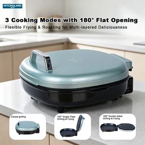 Plancha Eléctrica Desmontable al por Mayor de Fábrica, Color Personalizado, Antiadherente, para <span class=keywords><strong>Pizza</strong></span>, con Logotipo OEM Disponible - Product Image 2