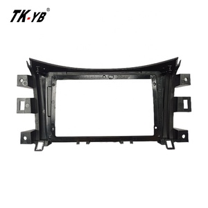 TK-YB pour Navara/<span class=keywords><strong>TERRA</strong></span> 2018 9 pouces ABS/<span class=keywords><strong>PC</strong></span>+ABS 100% testé Cadre de montage du tableau de bord de la voiture Panneau de façade intérieur DVD - Product Image 5