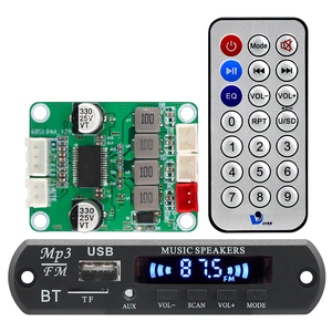 VIRE 2*30W Mini amplificateur double canal, système audio <span class=keywords><strong>home</strong></span> <span class=keywords><strong>cinéma</strong></span>, carte d'alimentation stéréo haute <span class=keywords><strong>puissance</strong></span>, numérique pour module amplificateur Bluetooth, DC 12V - Product Image 1