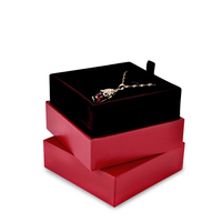 Boîtes à bijoux en papier personnalisées avec logo imprimé, boîtes en carton pour bagues, colliers, boucles d'oreilles, emballage cadeau, boîte à bijoux en papier