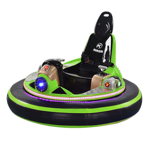 Auto Chocador Inflable con Forma de Nave Espacial, Funciona con Batería, para Niños - Product Image 4