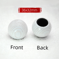 Venta al por mayor-Tapa de madera/Tapas de madera Cubiertas de spray de perfume para botella de spray de lujo 30ml 50ml 100mL Vidrio recargable Vacío