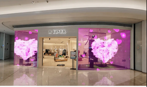 P10 High Temperature Glass Curtain Resistance Transparent Conference Halls LED <b>Screen</b> Display - Product Image 5