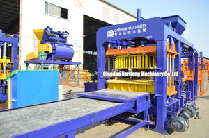 <span class=keywords><strong>QT8</strong></span>-15 Vollautomatische Ziegelherstellungsmaschine Hydraulische Vibrations-Betonblockformmaschine Blockherstellungsanlage - Product Image 2