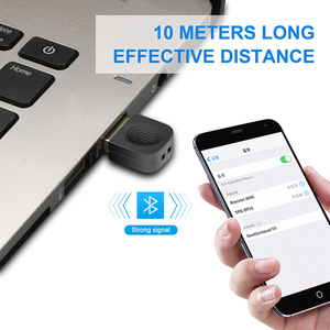 มินิบลูทูธ 5.0 ไดรเวอร์เลส USB อุปกรณ์รับสัญญาณการ์ดเครือข่ายความเร็วสูงอะแดปเตอร์บลูทูธสำหรับวินโดว์ 10/8.1 เดสก์ท็อปแล็ปท็อป - Product Image 4