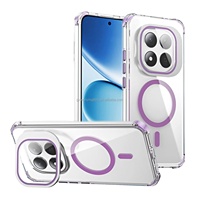 Coque de téléphone magnétique antichoc de bonne qualité pour Redmi Note 15 Pro Plus 5G, avec protection d'objectif et film protecteur