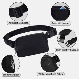 Bolso Bandolera Mini para Mujer, Riñonera Deportiva Impermeable de Nylon, para Viajes y Deportes - Product Image 4