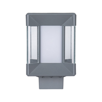 GL04 Pilier d'éclairage solaire pour porte de jardin de sécurité extérieure Ip66 High Lumen Smart Module Appliques murales