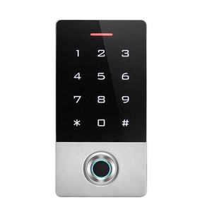 125KHz 주파수 위건 독립형 출입 통제 유저용 1000 IP68 방수 야외용 터치스크린 생체 지문 인식기 - Product Image 2