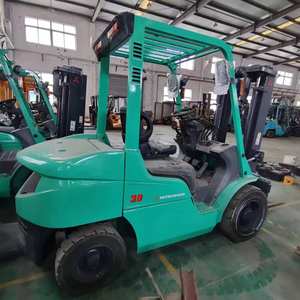 Carretilla elevadora diésel Mitsubishi de 3 toneladas, modelo FD30NT, buen precio, carretilla elevadora grande de 10 toneladas, 20 toneladas, 30 toneladas, opciones de carretilla elevadora disponibles - Product Image 2
