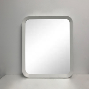 Grand miroir mural incassable pour habillage intégral personnalisé, couleur bois <span class=keywords><strong>originale</strong></span> Art déco, cadre en bois avec grand cercle, décoration d'intérieur - Product Image 1