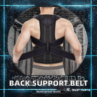 Correcteur de posture réglable en usine, soutien claviculaire et dorsal, protection des épaules, respirant, pour le fitness et le soutien lombaire