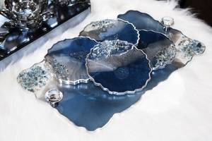 Lightweight Resin Coasters Colors for Casual Dining for Flat Restaurants & Hotels Dinner Servings - Product Image 6