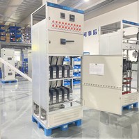 Gabinete de Condensadores de Bajo Voltaje GGJ con Certificación ZHUOLI CE, Regulador Automático del Factor de Potencia, Panel de Compensación, Protección IP3X