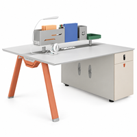Bureau de travail modulaire de luxe en bois moderne de haute qualité, personnalisé, pour direction et usage commercial