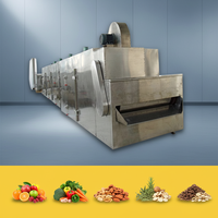 Machine automatique de séchage à bande de circulation d'air chaud Jujube Wolfberry Raisin Pruneaux Abricot Équipement de séchage