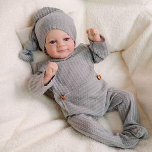 <span class=keywords><strong>Poupée</strong></span> réaliste de 48cm pour bébé fille, jouet en vinyle souple, adorable, cadeau <span class=keywords><strong>d</strong></span>'anniversaire pour enfant - Product Image 4