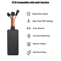 Rastreador GPS ST16 4G de Alta Calidad con Botón SOS, Micrófono y Corte de Motor, Localizador GPS Preciso