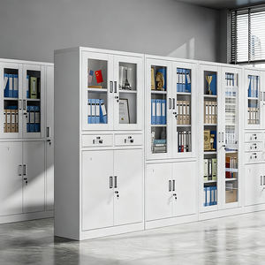 خزانة ملفات معدنية حديثة التصميم بثلاث طبقات مع 3 أدراج تخزين للمكتب أو المنزل أو المدرسة أو الفندق أو غرفة المعيشة أو المستشفى - Product Image 6