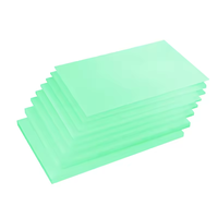 Le plastique coloré de pp couvre la feuille doublée du polypropylène pp épaisseur de 0.6mm