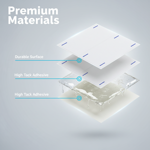 High-quality customised 31x12, 37x20 and 40x17 black adhesive labels for clothing – price tags and <b>stickers</b> - Product Image 2