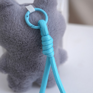 Al por mayor: Llavero de peluche de gato <span class=keywords><strong>mini</strong></span> lindo con forma de pez, colgante para bolso, muñeco de gatito esponjoso, accesorio colgante para mochila - Product Image 4