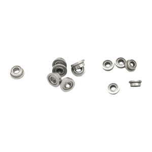Rodamiento de Bolas de Ranura Profunda de Una Hilera con Mini Brida de Acero Cromado FR133ZZ P0 Precisión C0 Espaciado 3/32 X 3/16 X 3/32 - Product Image 3