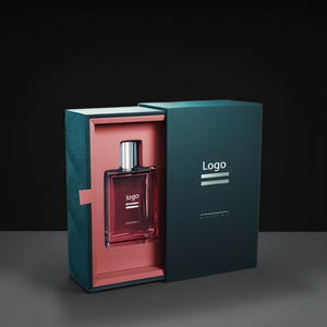 Hộp giấy cao cấp sang trọng dạng ngăn kéo trượt, in UV, tùy chỉnh, dùng làm bao bì chai nước hoa, quà tặng, nến - Product Image 1