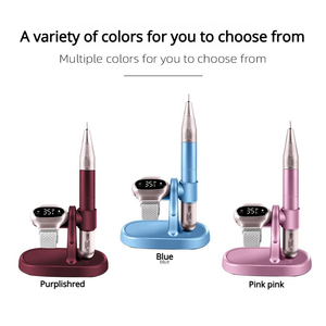 Mini perceuse à ongles électrique portable 35000 tr/min, petit outil de retrait de gel, machine professionnelle de polissage pour nail art, salon - Product Image 2