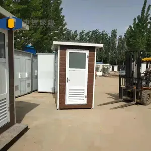 CGCH Portable Luxury 20Ft Containerized Mobile Toilets Container Mobile Container Public Toilets Mobile Public Restroom