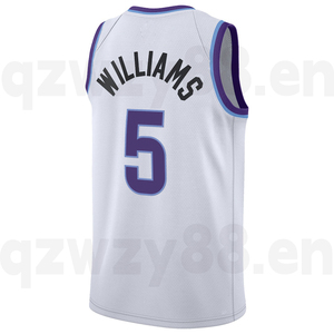 Vente en gros de maillots de basket-ball pour hommes Utah J <span class=keywords><strong>Azz</strong></span> en stock, BAILEY's # 19 options respirantes à séchage rapide, tailles plus grandes, 100% polyester - Product Image 5