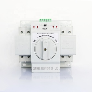 Eléctrica ATS interruptor de transferencia automática <span class=keywords><strong>32A</strong></span> con protección de sobrecarga cambiador de interruptor de 230V - Product Image 1