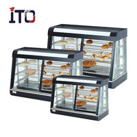 Vitrine chauffante pour aliments ASQ60-3, livraison directe d'usine, avec un bel aspect, pour KFC