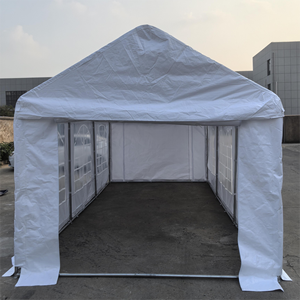 Tenda per Feste e Matrimoni da Esterno <span class=keywords><strong>3</strong></span> <span class=keywords><strong>x</strong></span> <span class=keywords><strong>6</strong></span> Metri, Resistente, Bianca con Pareti Laterali - Product Image 4