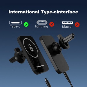 Supporto per Telefono da Auto Ricaricabile con Ricarica Wireless Magnetica 15W, Prezzo di Fabbrica <span class=keywords><strong>Black</strong></span> <span class=keywords><strong>Friday</strong></span> 2026, Logo Personalizzabile - Product Image 5