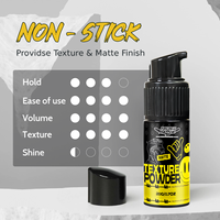 Poudre Coiffante Naturelle Sans Grumeaux pour Hommes – Spray Volumisant Fortifiant et Fixateur – Personnalisable