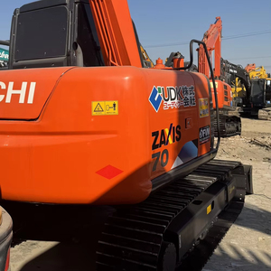 Excavadora Hidráulica Usada Hitachi ZX70 Mini de 7 Toneladas, Motor Original, Caja de Cambios, Bomba de Engranajes, Rodamientos, PLC, 1 Año de Garantía - Product Image 1