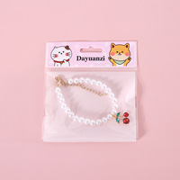 Sweety kitty perle bijoux collier pour animaux de compagnie collier pour chien et chat lapin chiot colliers accessoires cadeau d'anniversaire