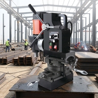 Machine de perçage et de fraisage magnétique compacte et portable FDX30 à 6 axes, 220V, 1500W, 32000N, diamètre de perçage maximal de 50 mm Multi-angles pour l'acier