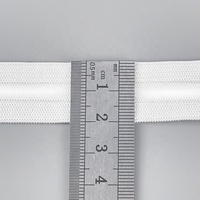 Bande élastique en silicone de 20 mm, noire et blanche, pour vêtements de sport, XHS003