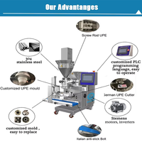 Machine automatique de fabrication de maamoul LY SV-180, 10-60 pièces/min, petite machine à former des biscuits aux dattes, 220V, pour boulangerie, hôtel, restaurant
